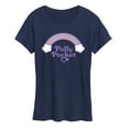 thumbnail image 1 of Polly Pocket - Rainbow Logo - Women's Short Sleeve Graphic Tee, 1 of 4