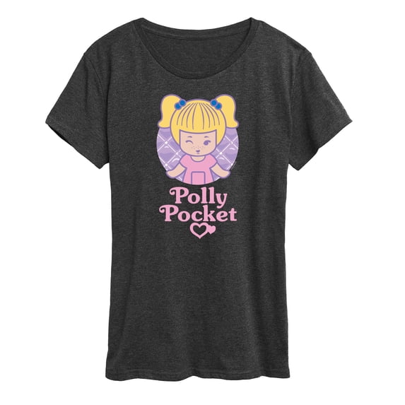 Polly Pocket - Retro Polly Pocket Blonde Doll - Women's Short Sleeve Graphic Tee