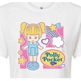 thumbnail image 1 of Polly Pocket - Retro Polly Pocket Doll - Junior's - Women's Cropped T-shirt, 1 of 4