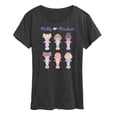 thumbnail image 1 of Polly Pocket - Retro Tiny Doll Grid - Women's Short Sleeve Graphic Tee, 1 of 4