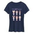 thumbnail image 1 of Polly Pocket - Retro Tiny Doll Grid - Women's Short Sleeve Graphic Tee, 1 of 4