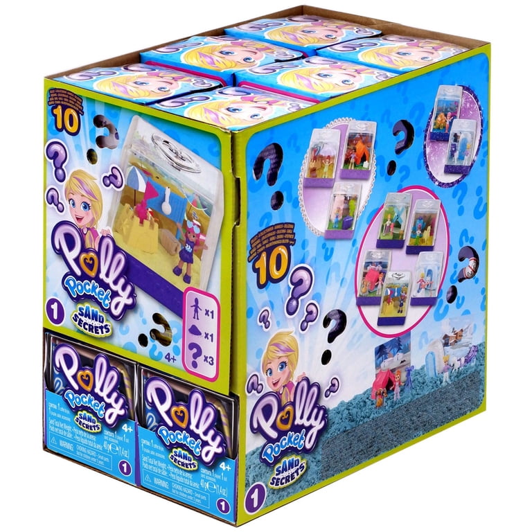 Polly Pocket Sand Secrets Mystery Box (18 Packs) - Walmart.com