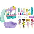 Polly Pocket Smoothie Splash Pack, Playset with 4 (3-inch) Dolls ...