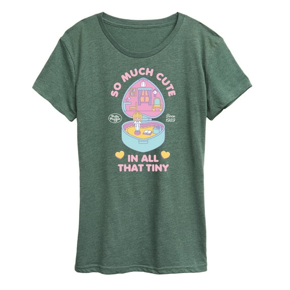 Polly Pocket - So Much Cute In All That Tiny - Women's Short Sleeve Graphic Tee