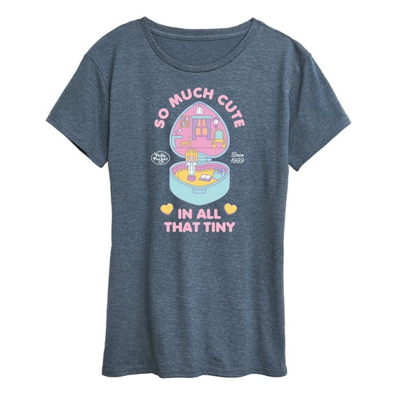Polly Pocket - So Much Cute In All That Tiny - Women's Short Sleeve Graphic Tee