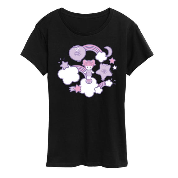Polly Pocket - Sticker Collage - Women's Short Sleeve Graphic Tee