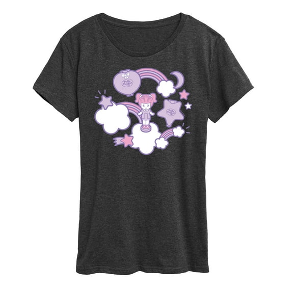 Polly Pocket - Sticker Collage - Women's Short Sleeve Graphic Tee