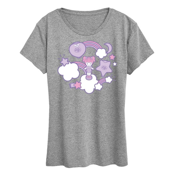 Polly Pocket - Sticker Collage - Women's Short Sleeve Graphic Tee