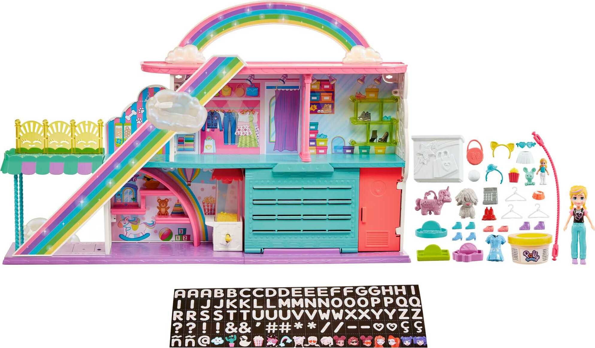 Polly Pocket Mega Casa de Surpresas - Mattel