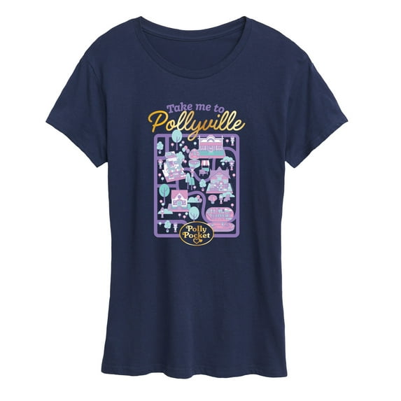 Polly Pocket - Take Me To Pollyville - Women's Short Sleeve Graphic Tee