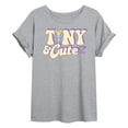 thumbnail image 1 of Polly Pocket - Tiny And Cute - Juniors Ideal Flowy Muscle T-Shirt, 1 of 5