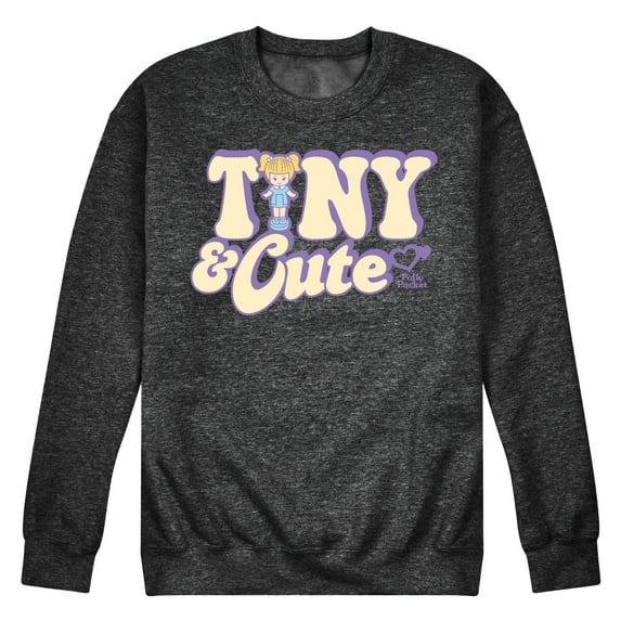 Polly Pocket - Tiny And Cute - Men's Crew Neck Fleece Pullover