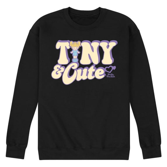 Polly Pocket - Tiny And Cute - Men's Crew Neck Fleece Pullover