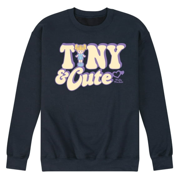 Polly Pocket - Tiny And Cute - Men's Crew Neck Fleece Pullover