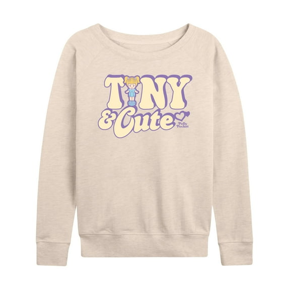 Polly Pocket - Tiny And Cute - Women's Lightweight French Terry Long Sleeve Shirt