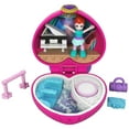 thumbnail image 1 of Polly Pocket Tiny Pocket Places Ballet Compact with Lila Doll, 1 of 8