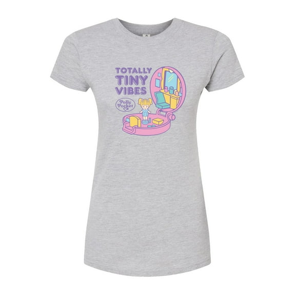 Polly Pocket - Totally Tiny Vibes - Junior's Fitted Graphic T-Shirt