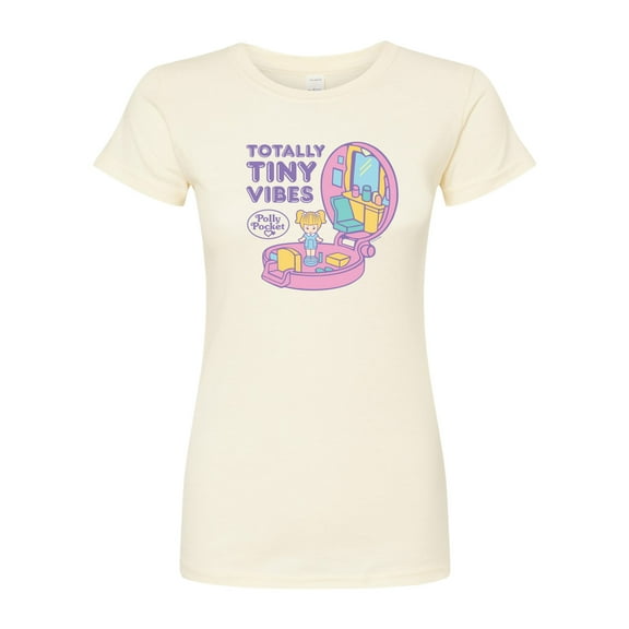 Polly Pocket - Totally Tiny Vibes - Junior's Fitted Graphic T-Shirt