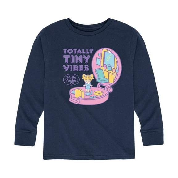Polly Pocket - Totally Tiny Vibes - Toddler And Youth Long Sleeve Graphic T-Shirt