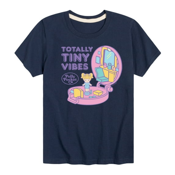 Polly Pocket - Totally Tiny Vibes - Toddler And Youth Short Sleeve Graphic T-Shirt