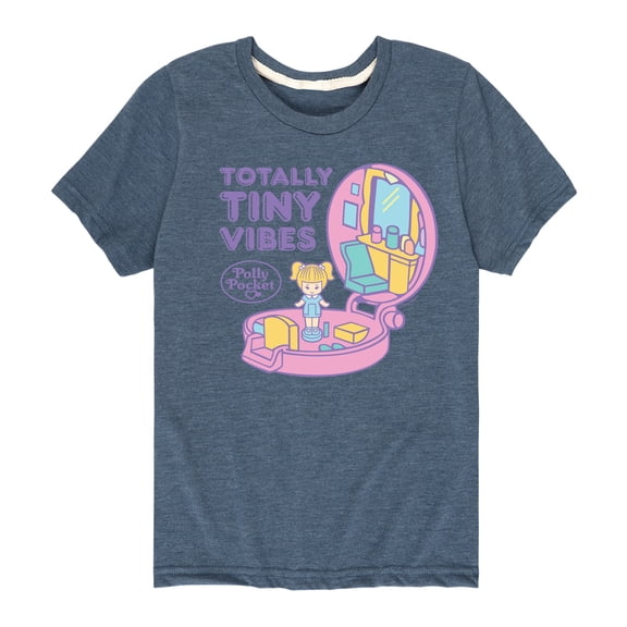 Polly Pocket - Totally Tiny Vibes - Toddler And Youth Short Sleeve Graphic T-Shirt