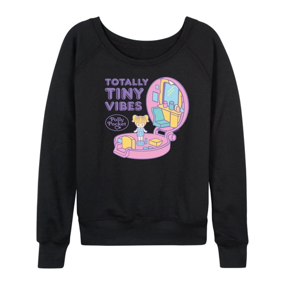 Polly Pocket - Totally Tiny Vibes - Women's Lightweight French Terry Long Sleeve Shirt