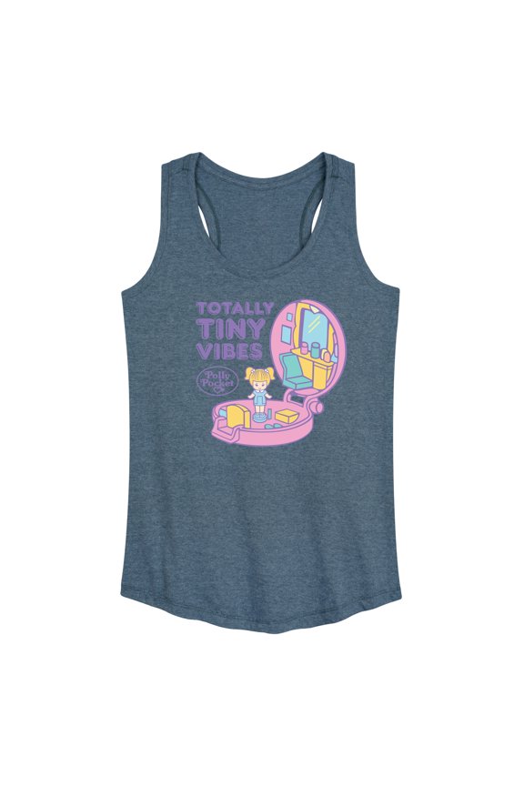 - Totally Tiny Vibes - Women's Racerback Tank Top