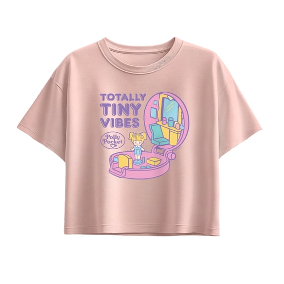 Polly Pocket - Totally Tiny Vibes - Youth Girls Boxy T-Shirt