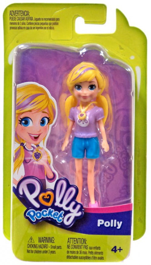 Polly Pocket Trendy Outfit Polly Mini Figure [Blue Shorts