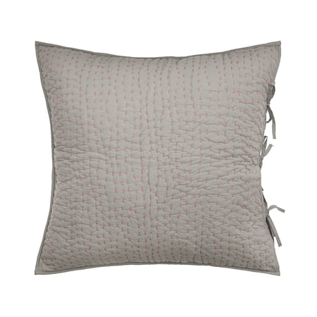 Polly Reversible Cotton Euro Pillow Sham 26" x 26"