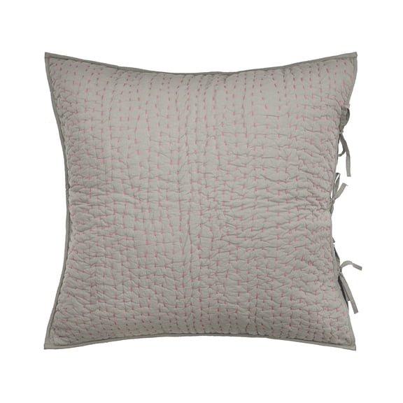 Polly Reversible Cotton Euro Pillow Sham 26" x 26"