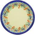 thumbnail image 1 of Polmedia Blissful Daisy Polish Pottery Decorative Plate, 1 of 6
