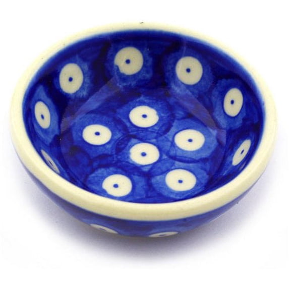 Polmedia Blue Eyed Peacock Rice Bowl