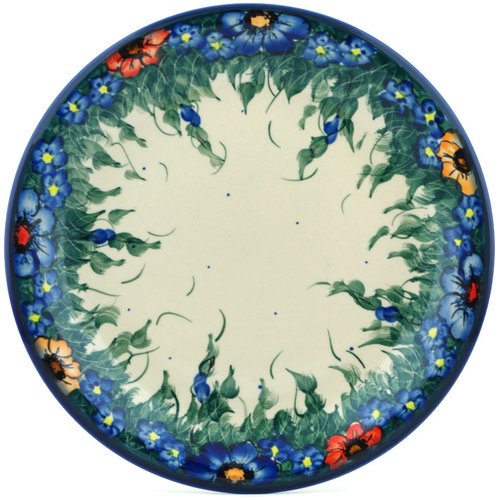 Polmedia Spring Bouquet Polish Pottery Decorative Plate