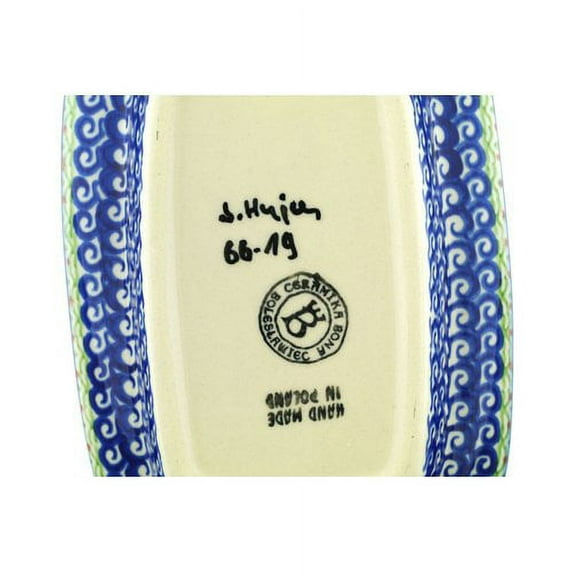 Polmedia Spring Flowers Butter Dish