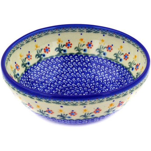 Polmedia Spring Flowers Serving Bowl