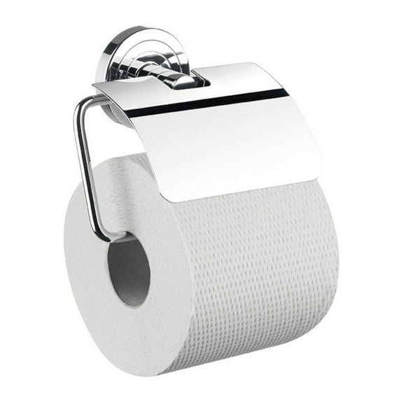 Polo 0700.001.00 Toilet Paper Holder with Cover in Polished Chrome