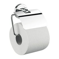 Polo 0700.001.00 Toilet Paper Holder with Cover in Polished Chrome
