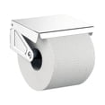 thumbnail image 1 of Polo 0700.001.01 Toilet Paper Holder with Cover in Polished Chrome, 1 of 2