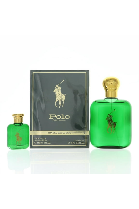 Polo 2 Piece Gift Set - 4.0 Oz Eau De Toilette Spray by Ralph Lauren Gift Set for Men