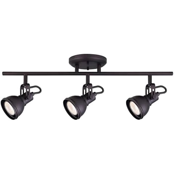 Polo 3-Light Track Rail, Oil Rubbed Bronze with Adjustable Heads, 22.5 Modern Ceiling or Wall Lighting Fixture$$Tools & Hardware Other