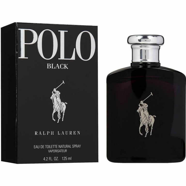 香水(男性用) Ralph Lauren Polo Sport & Polo Black Ralph Lauren Polo Black Perfume for Men, 4.2 oz Spray, Mango