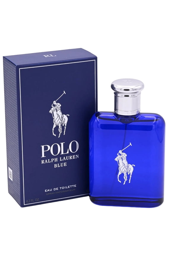 Polo Blue Eau de Toilette, Cologne for Men, 4.2 fl oz
