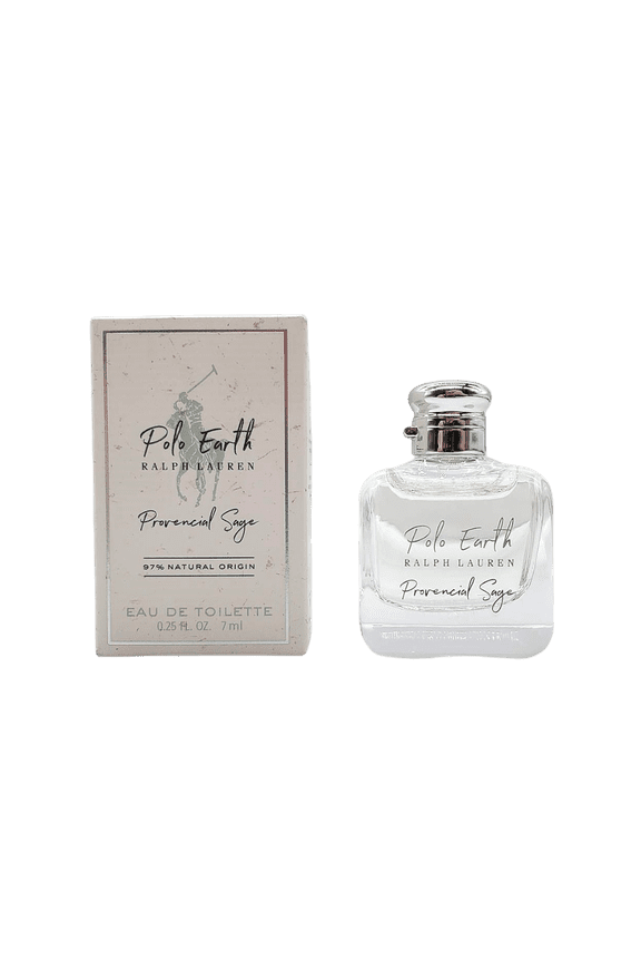 Polo Earth Provencial Sage by Ralph Lauren for Men 0.25 oz Eau de Toilette Splash Mini