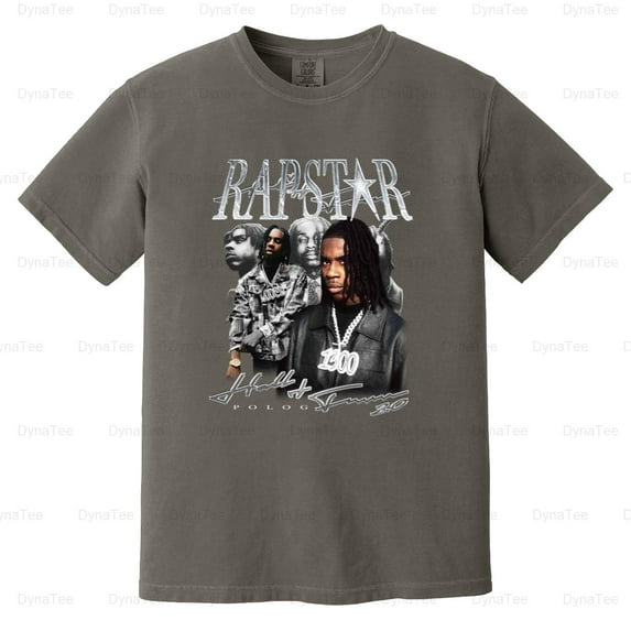 Polo G Graphic Tee Basketball Sports Fan Merchandise Rap Hip Comfort Color T-Shirt Unisex, up to 4XL