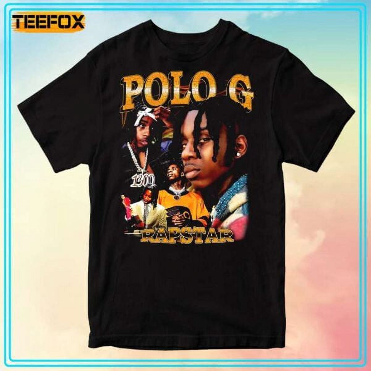 Polo G Rapper Rapstar T-shirt - Walmart.com