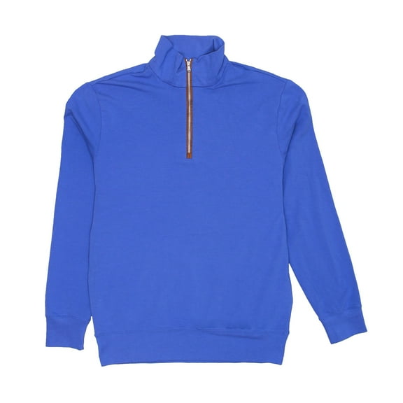 Polo Golf Ralph Lauren Mens Pullover Half Zip Sweatshirt (Small, Blue)