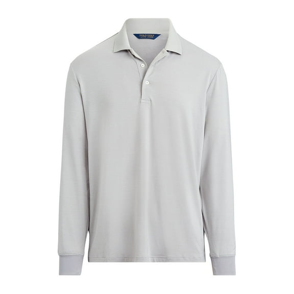 Polo Golf Ralph Lauren Mens Tech Jersey Polo Shirt (XLarge, Soft Grey)