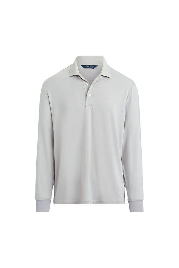 Polo Golf Ralph Lauren Mens Tech Jersey Polo Shirt (XLarge, Soft Grey)