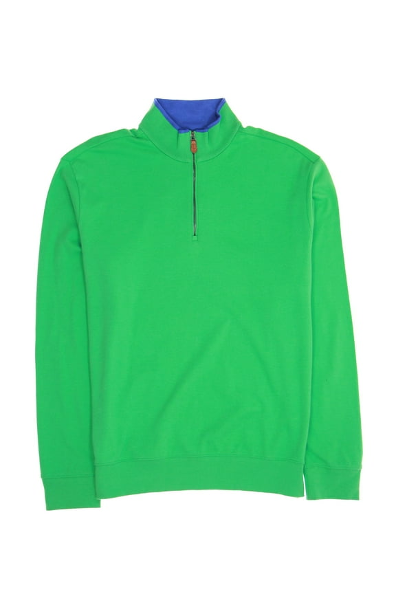Polo Golf by Ralph Lauren Half Zip Sweatshirt 1/2 (Light Green, Large )